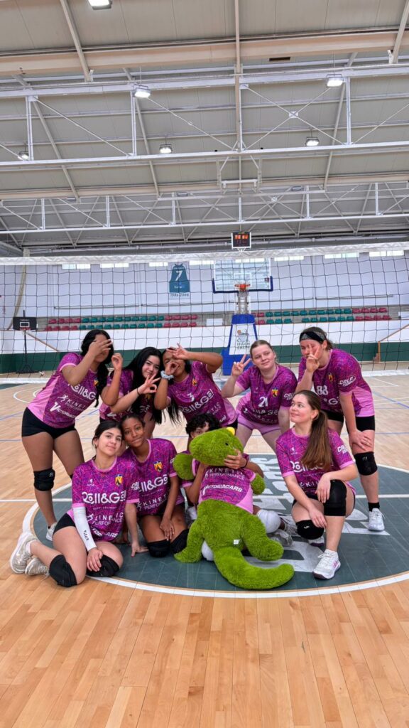 Imagen del equipo cadete del Club Voleibol Ifach